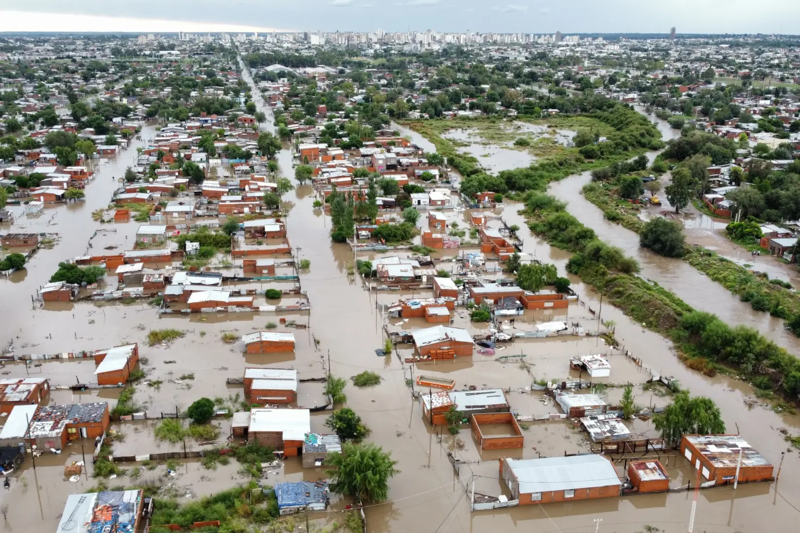 Inundación en Bahía Blanca de 2025 (FOTO: Archivo)