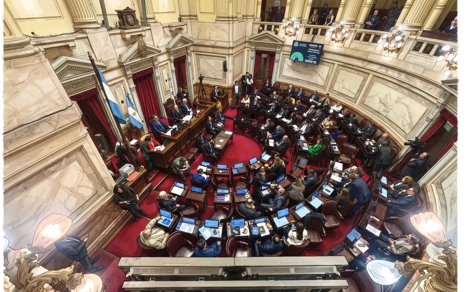 Guiño a los mercados y concesión política: el Senado aprobó en general la Ley de Propiedad Privada pero recortó el texto del Gobierno