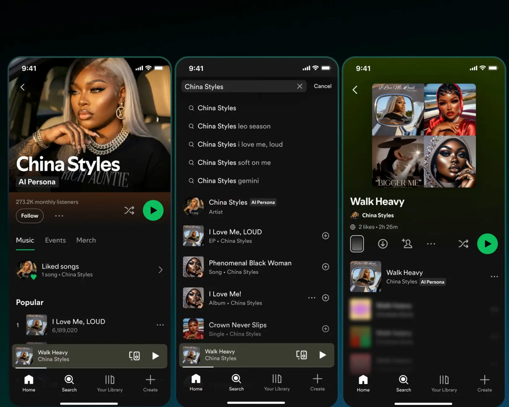 Spotify AI Persona