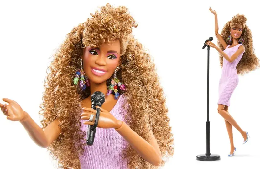 Barbie rinde homenaje al legado de Whitney Houston con el lanzamiento de una muñeca de colección