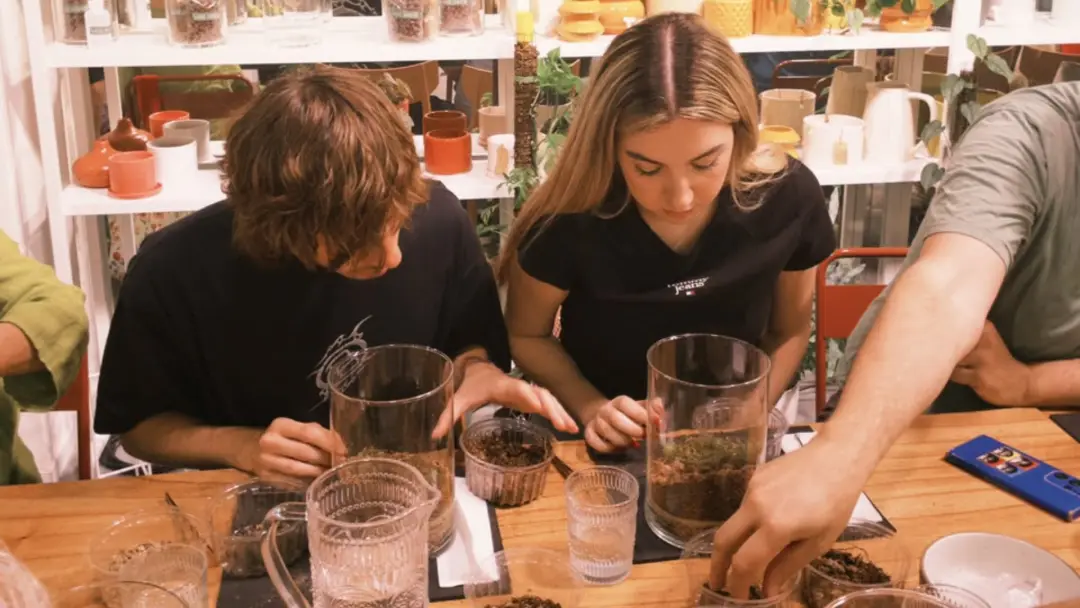 Taller de terrarios de Ada Jardín. (Foto: Ada Jardín)