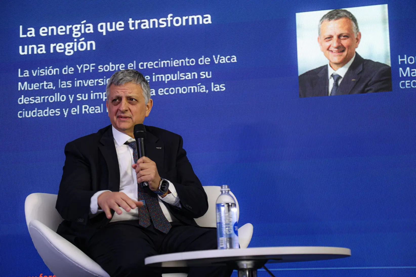 Horacio Marin, CEO de YPF
