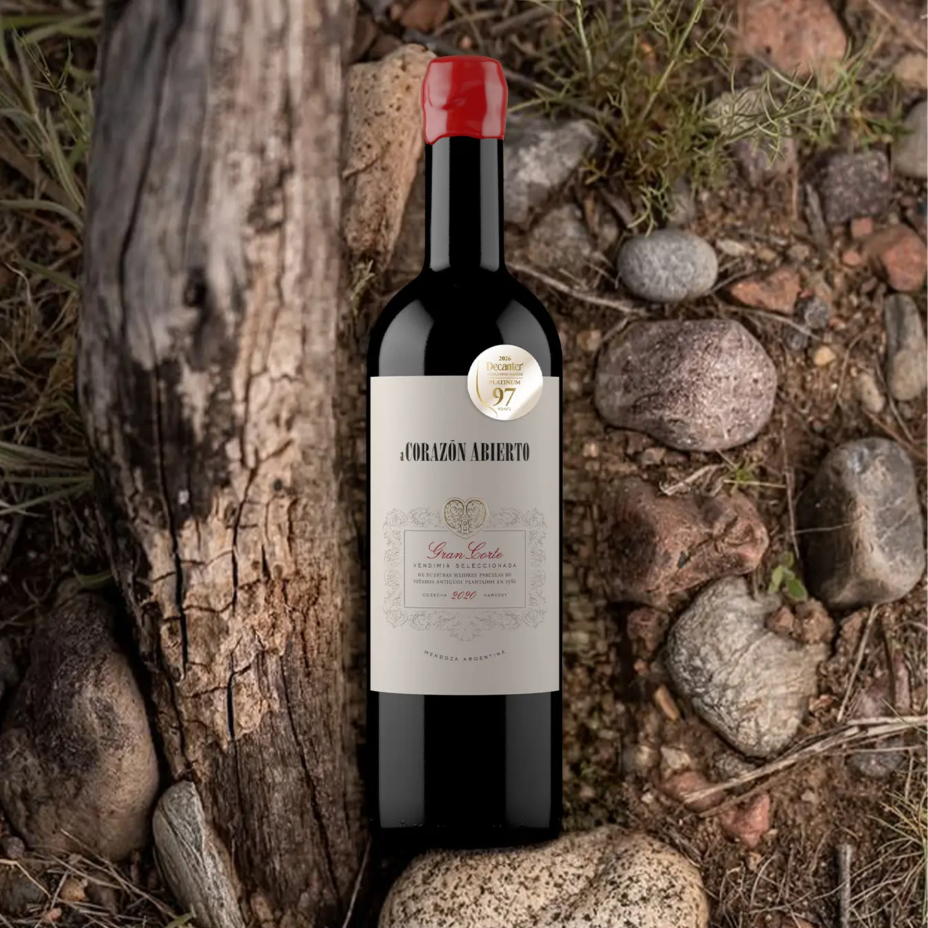 a corazon abierto blend tinto