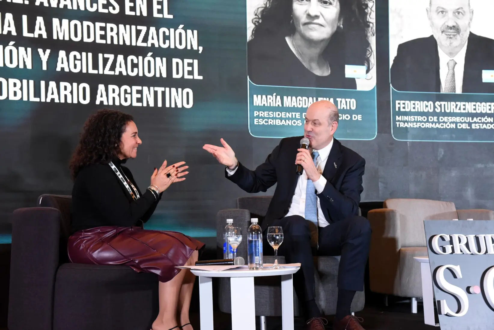 Sturzenegger y Tato