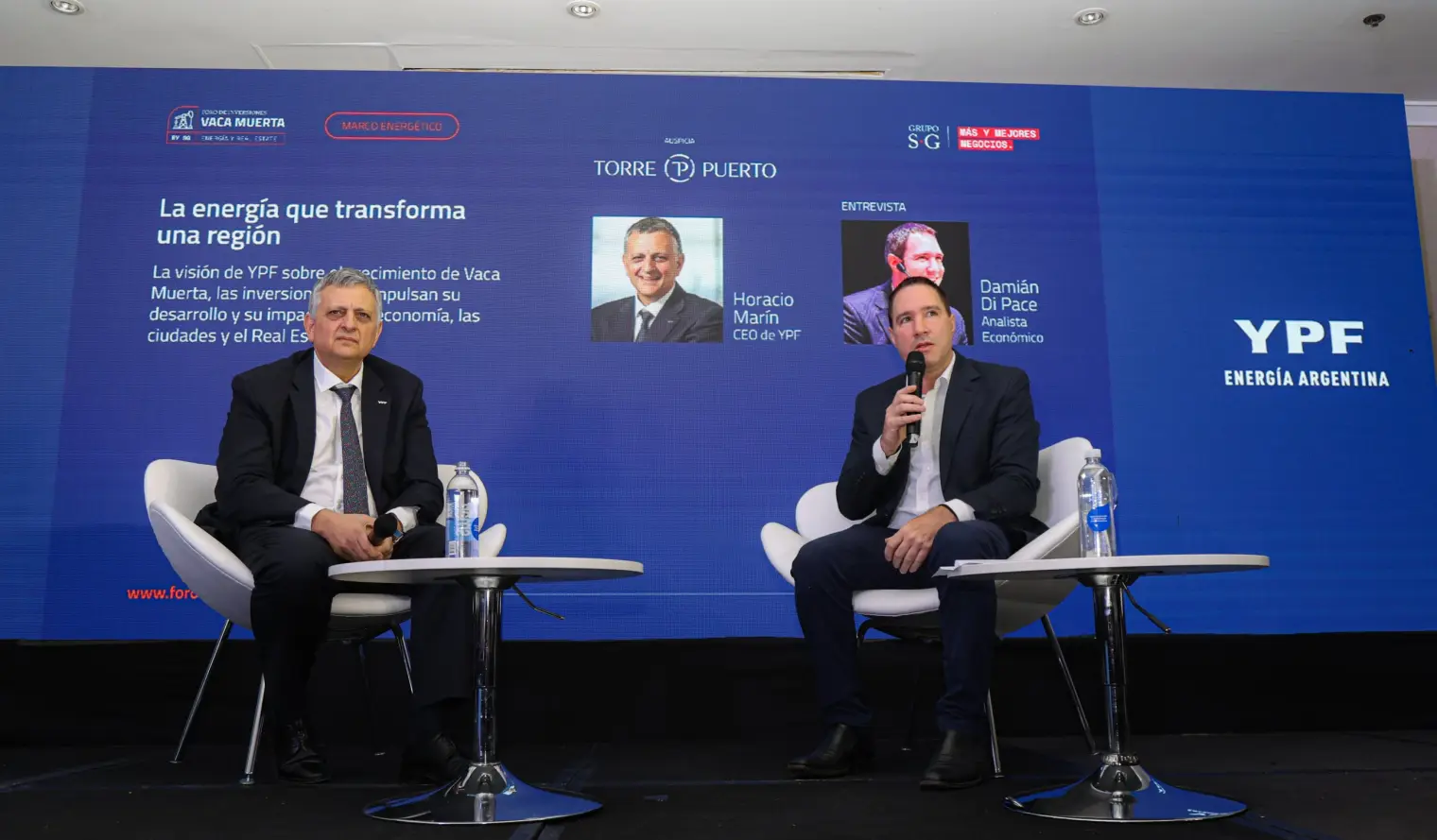 Horacio Marín, ceo de YPF