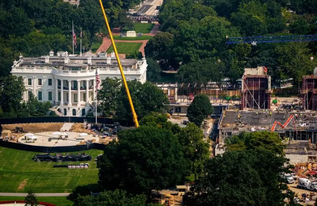 La Corte Suprema autoriza a Trump a seguir construyendo un Salón de Baile en la Casa Blanca que costará US$ 600 millones