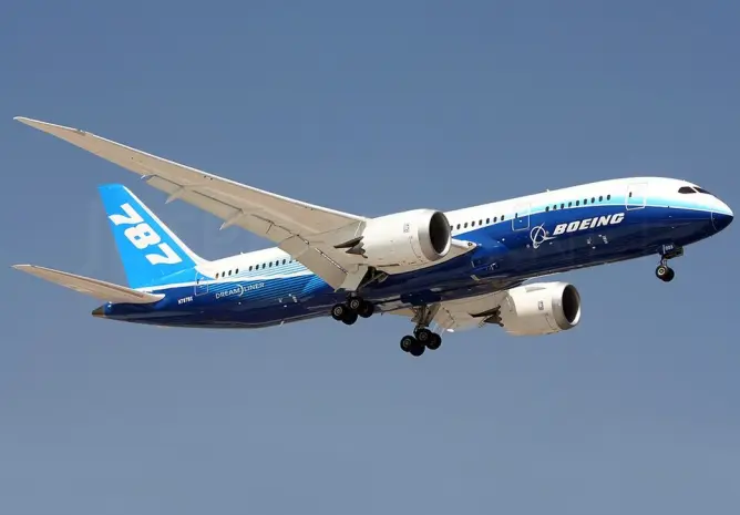 Boeing 787 (SE PUEDE USAR) Crédito: André Du-pont (Mexico Air Spotters), via Wikimedia Commons