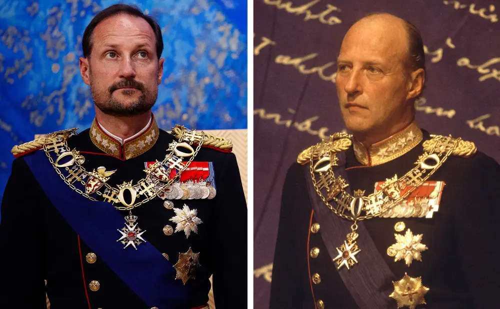 Haakon VIII, nuevo rey de Noruega, y su padre Harald V, fallecido este viernes 28