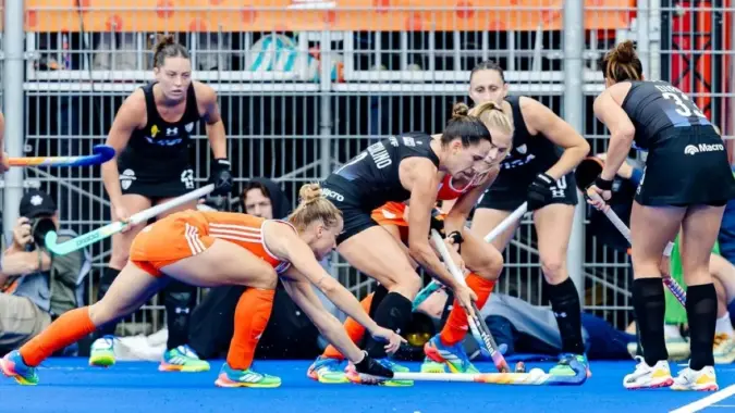 la copa es de argentina le ganaron en la final a las tricampeonas de paises bajos
