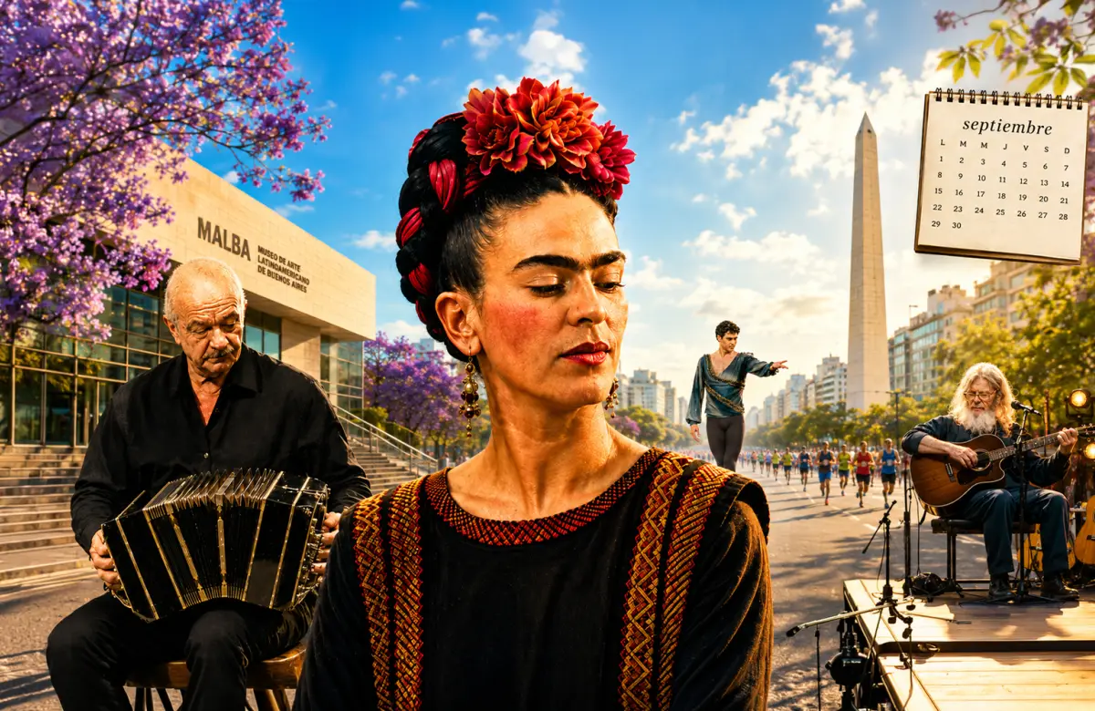 Agenda septiembre: de Frida Kahlo y Goya, hasta Fito Páez y Piazzolla; grandes estrenos y los 42K de Buenos Aires