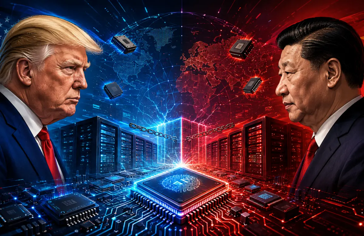 El nuevo frente de la guerra tecnológica: EE.UU. busca impedir que China alquile chips de Nvidia en otros países