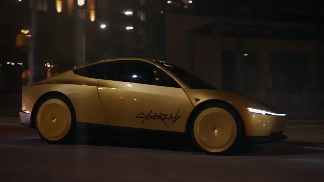Tesla Cybercab. (Foto: captura de pantalla de X @tesla)