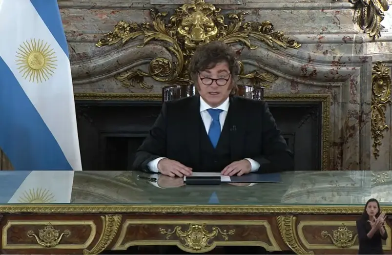 Milei anunció sanciones a empresas petroleras que operen en Malvinas