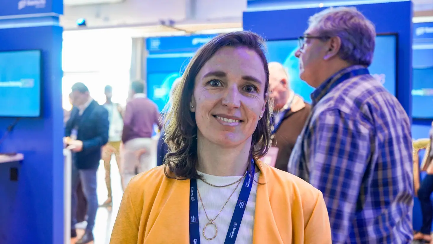 Romina Casadevall, partner de Gridx, en el Santa Fe Business Forum