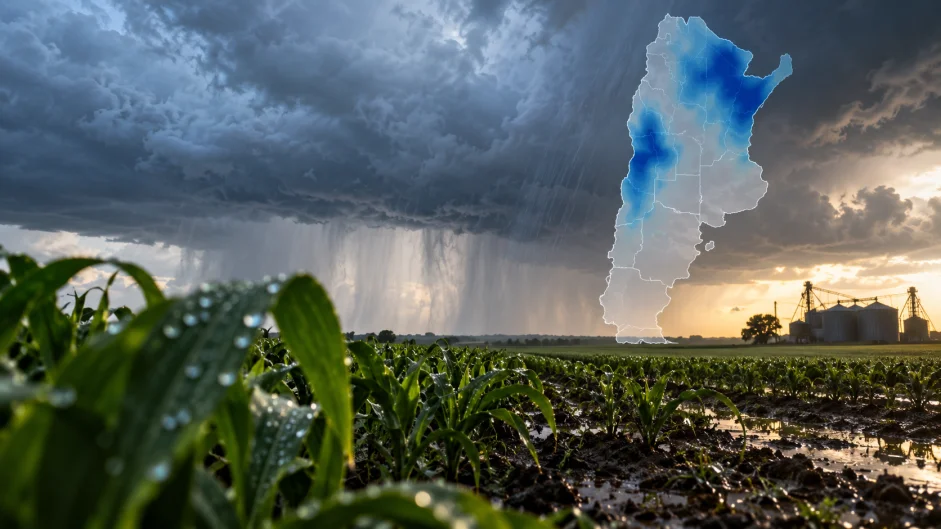 Los efectos de El Niño en Argentina. (Foto: creada con IA) - Foto: creada con IA.