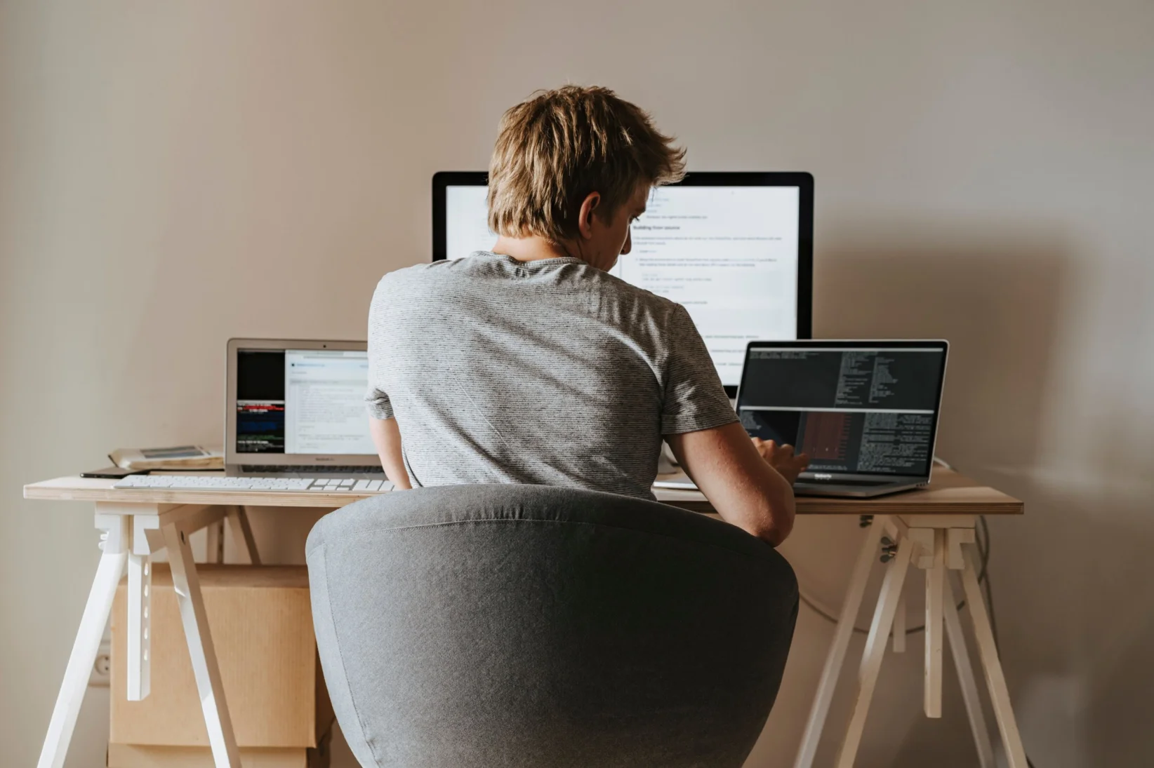 Teltrabajo, homeoffice, empleo, trabajo (Pexels)