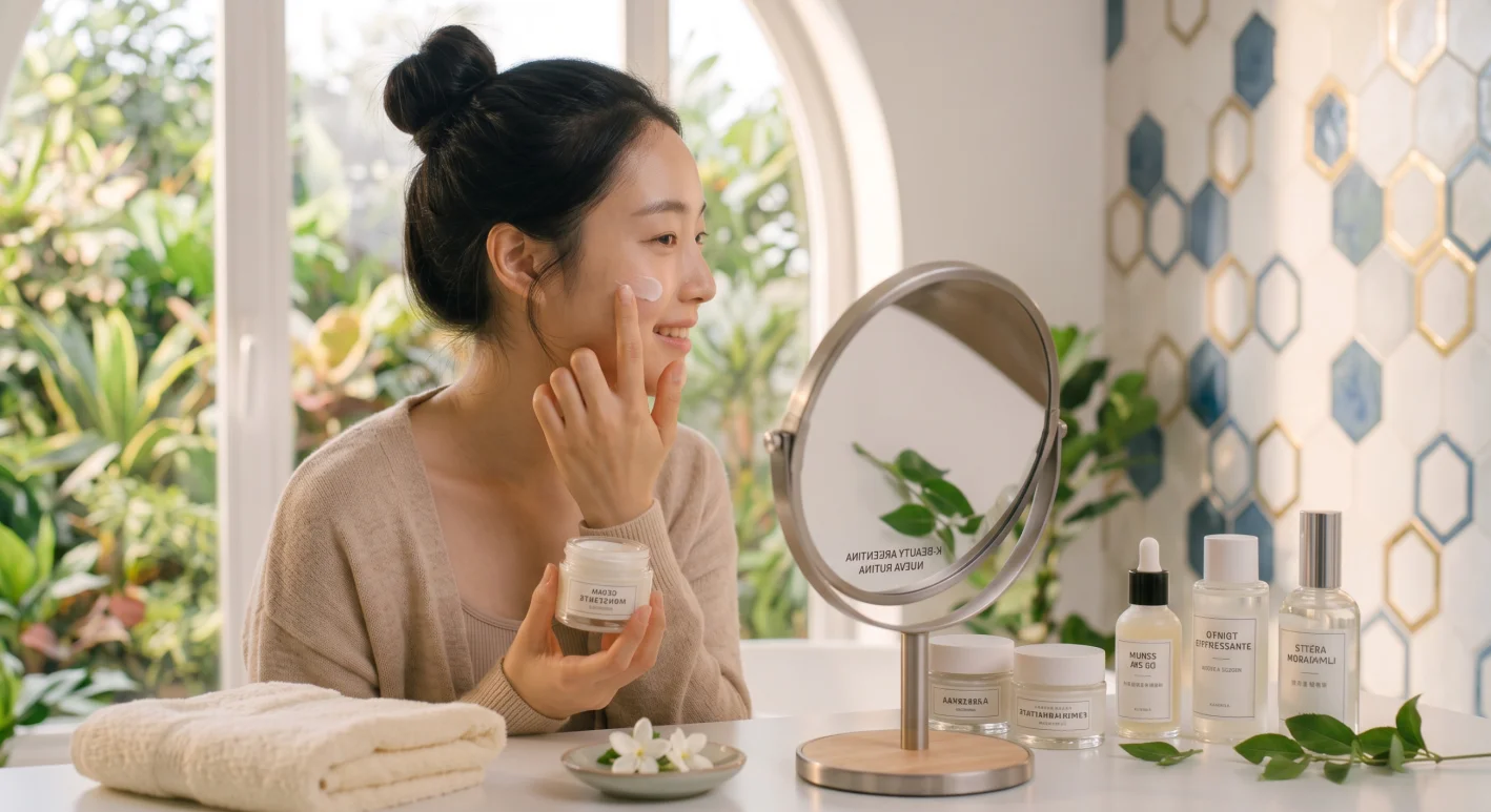 K-Beauty, cosmética - (Imagen generada con Gemini)