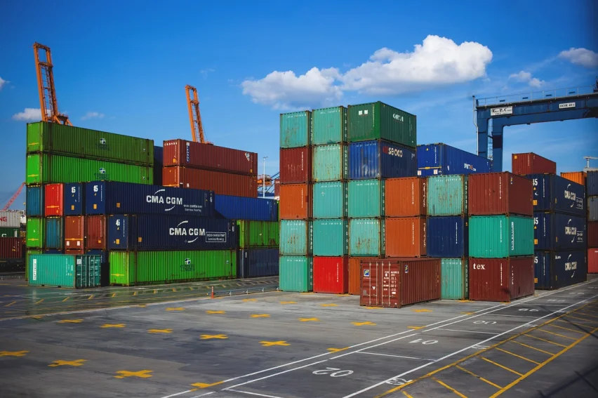 puerto, muelle, contenedores de carga, caja, exportar, transporte, importar, envío de la industria, industria, al aire libre, contenedores de envío, a