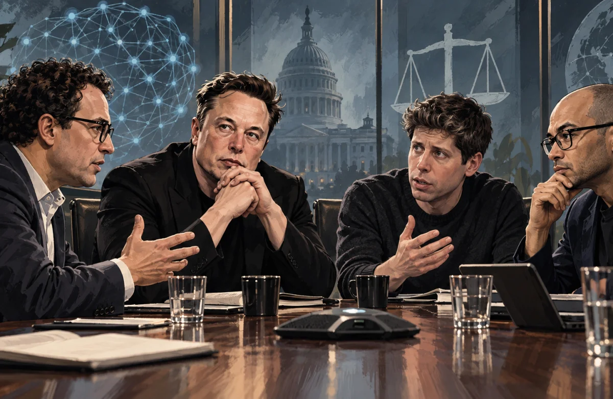 Demandan a OpenAI, Anthropic, Google y SpaceXAI por un supuesto acuerdo para frenar el desarrollo de la IA