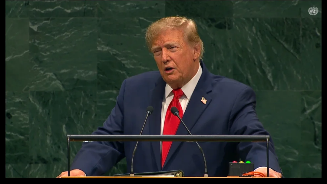 Donald Trump en habló en el marco del debate general del 81º período de sesiones de la ONU (ONU).