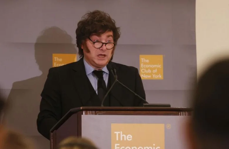 Milei ante inversores en Nueva York: 2028 será "el mejor año económico de la historia" y que "está creciendo a un ritmo vertiginoso"