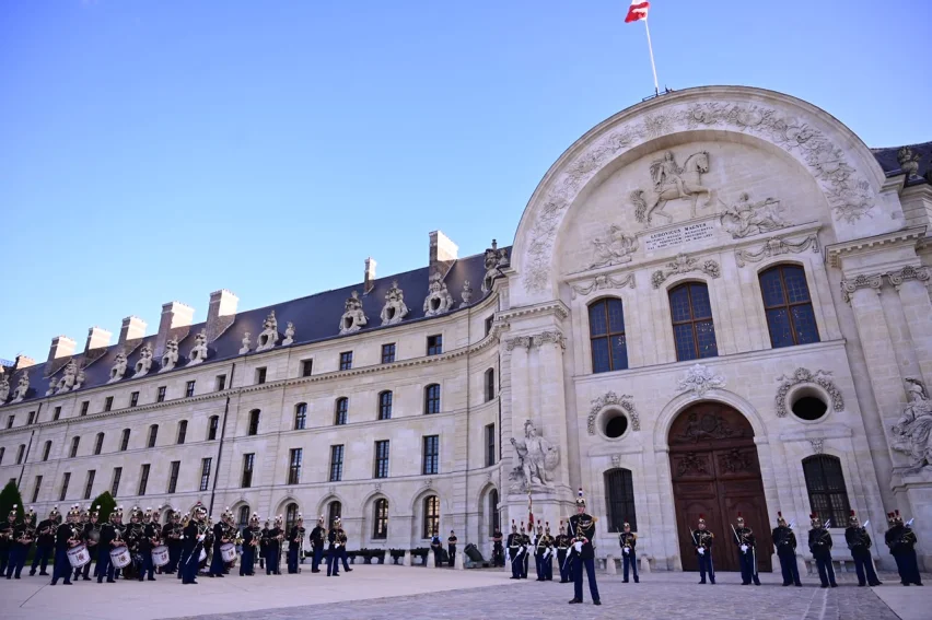 Milei en París - Foto: Presidencia