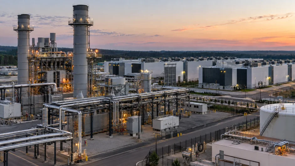 (SE PUEDE USAR) Complejo industrial, energía  Crédito: Imagen creada con IA - imagen creada con IA