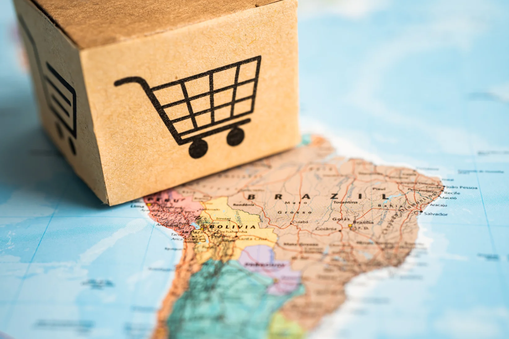 Comercio Paraguay, Argentina y Brasil - Magnific