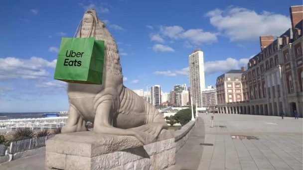 Uber Eats llegó a Mar del Plata - @Uber_ARG via X