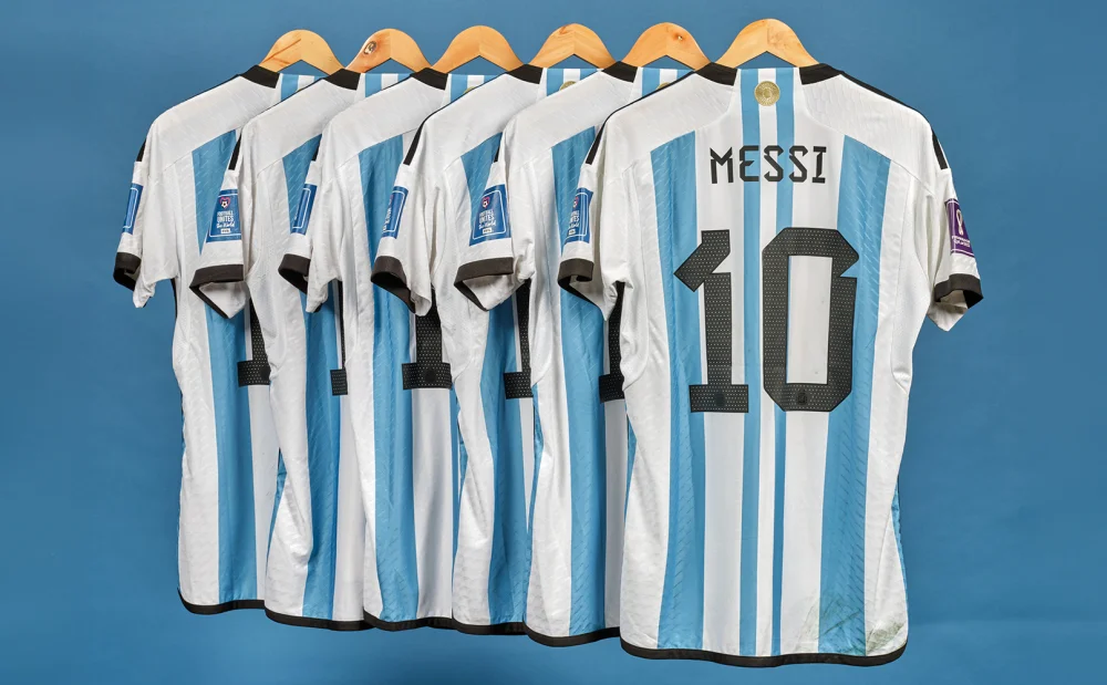 Lote subaste Messi