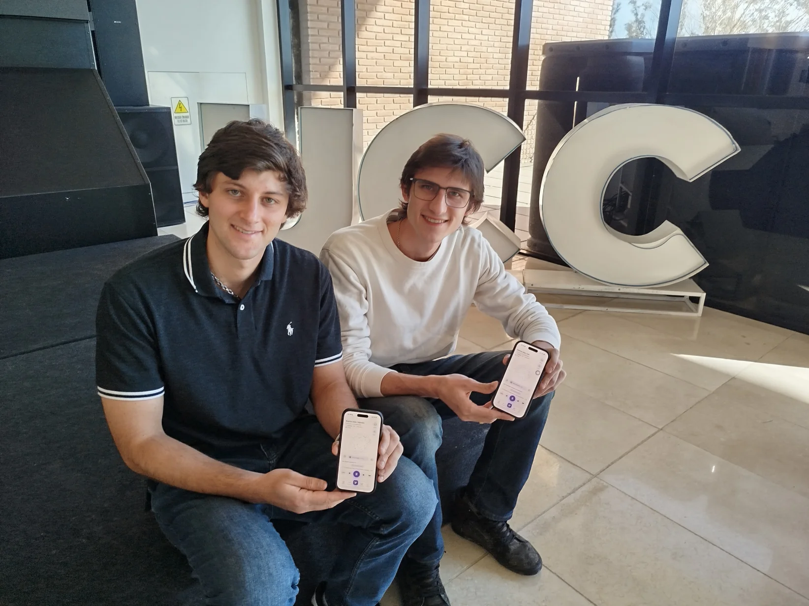 Valentín Virasoro y Iván Schahovskoy Hoferek, fundadores de Lisa - Lisa