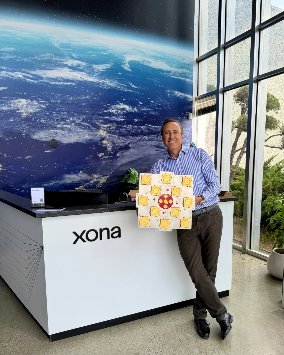 La primera carga útil de GPS y antena de Xona (Foto: jurvetson, CC BY 4.0 , via Wikimedia Commons).